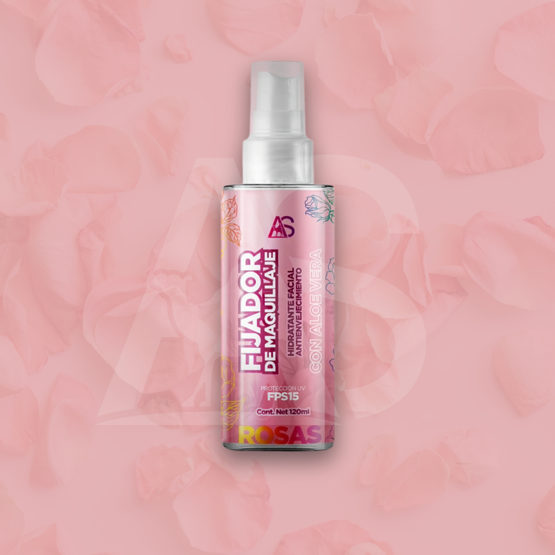 Fijador de maquillaje - Rosas